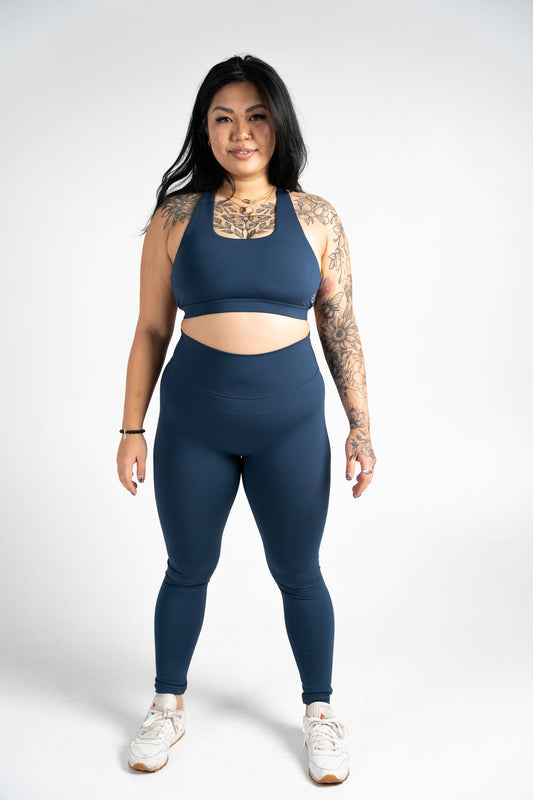 Wild Story Crossover Leggings(with pockets) – Fayah Athletics